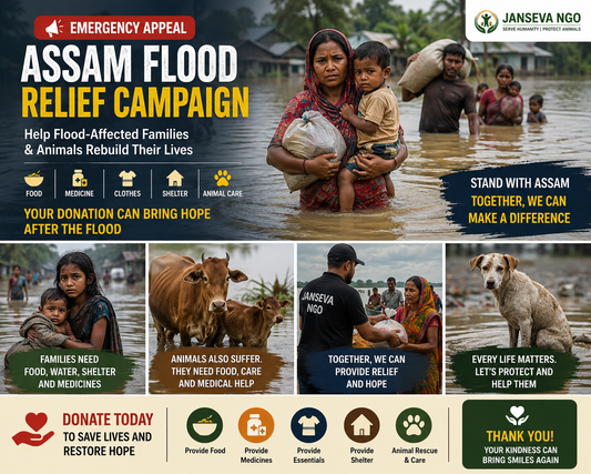 🌊 Emergency Assam Flood Relief Appeal