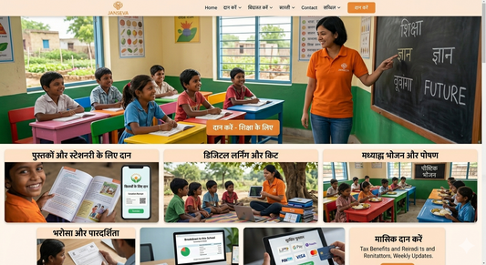 शिक्षा से बदलें एक बच्चे की दुनिया: आज ही अपना योगदान दें