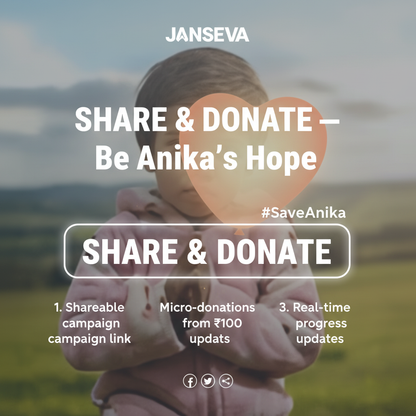 Help Save 3-Year-Old Anika Sharma's Life
